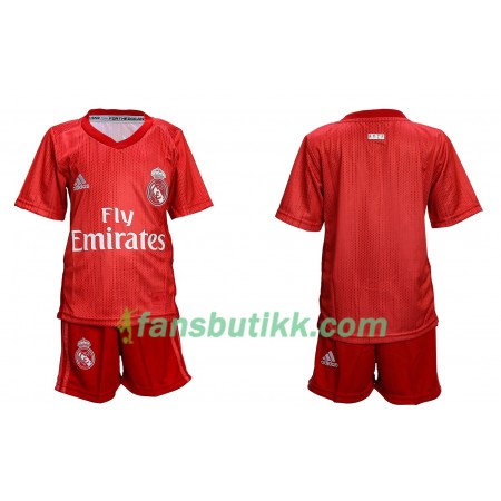 Fotballdrakt Real Madrid Barn Tredjetrøye 2018-2019 Kortermet